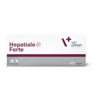 VET EXPERT HEPATIALE FORTE - prípravok podporujúci funkciu pečene pre psov a mačky