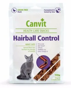 Pamlsok Canvit Health Care cat Hairball control Snack 100 g
