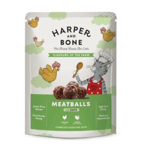 HARPER & BONE Cat Flavours of The Farm, kapsička 85 g