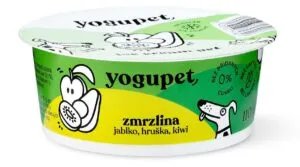 Yogupet zmrzlina pre psy a mačky – s jablkom, hruškou a kiwi 110 g