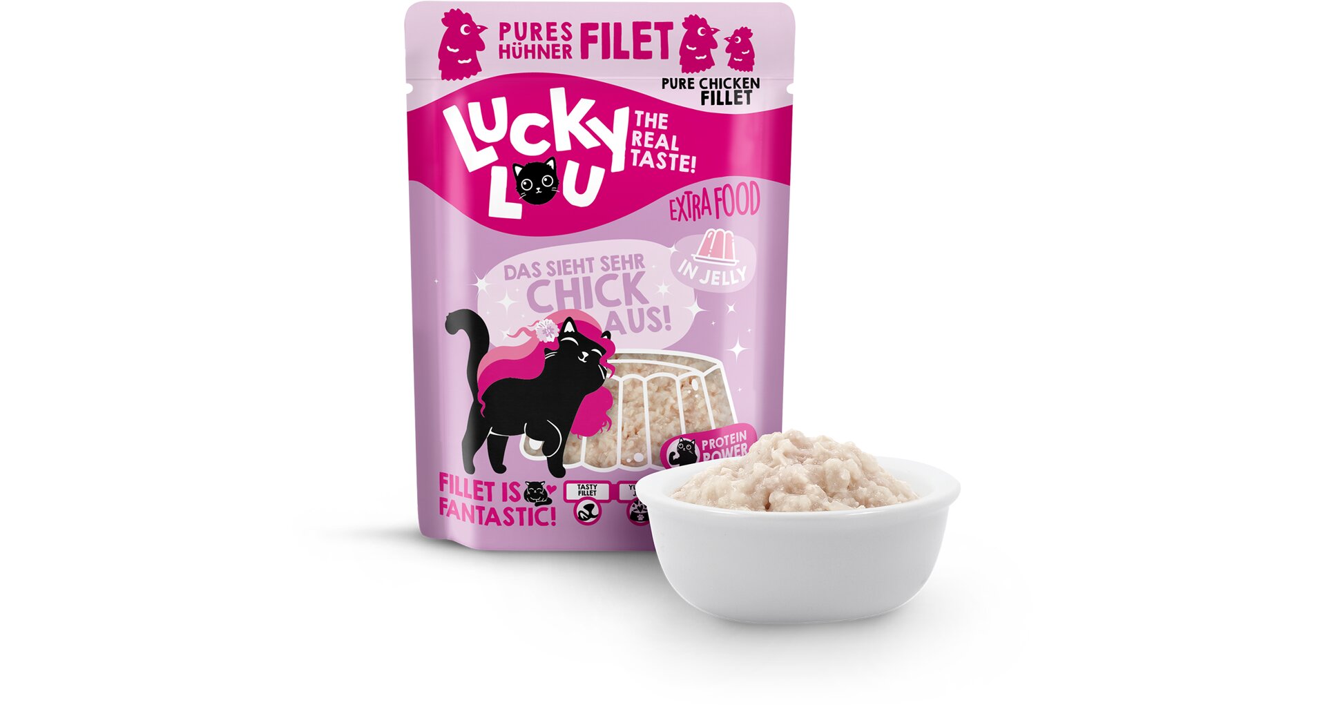 LUCKY LOU Extra Food Filet z kurčaťa v želé 70 g