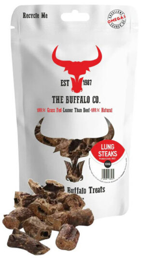 The Buffalo Co. Sušené byvolie pľúca 100 g